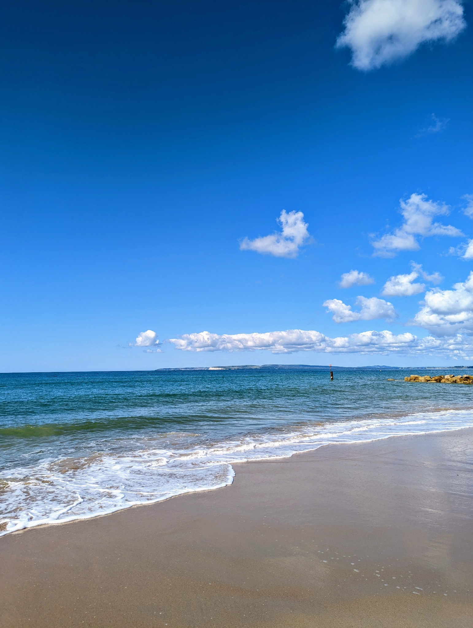 The Bournemouth coastline, photographed by Jen Goddard